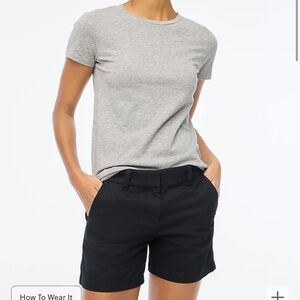 J Crew Classic Chino Shorts like new size 6